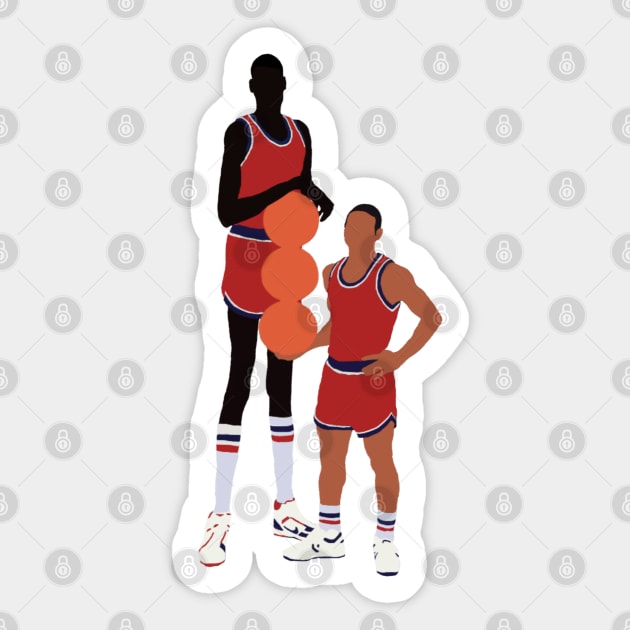 Manute bol on sale muggsy bogues